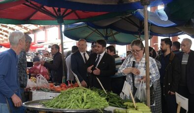 Başkan Çırpanoğlu’ndan Salı Pazarına Ziyaret