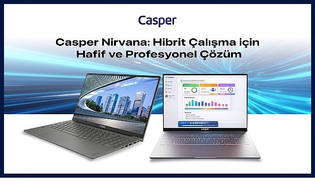 Casper Nirvana: Hibrit çalışma için hafif ve profesyonel çözüm