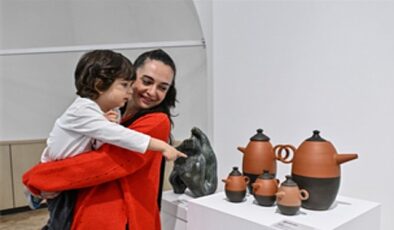 2. Uluslararası Işık Seramik Yarışması Sergisi açıldı