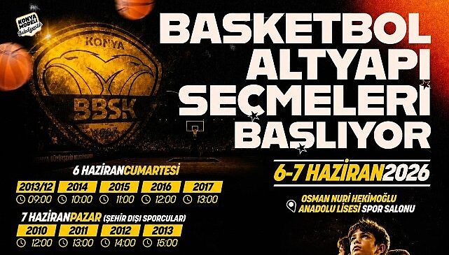Büyükşehir Basketbolda Yeni Yeteneklerini Arıyor