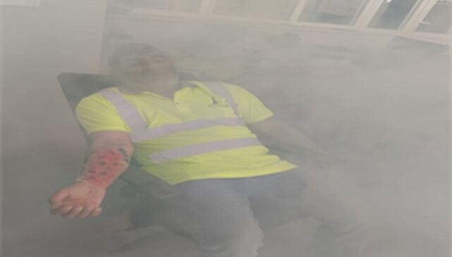 Konak Tünelleri’nde gerçeğini aratmayan deprem ve yangın tatbikatı
