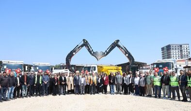 Nilüfer Belediyesi’nin yeni araçları yollarda