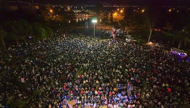 Karşıyaka’da Hıdırellez ateşi yandı