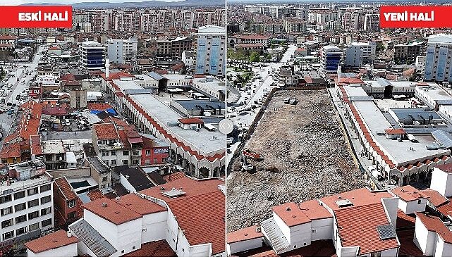 Başkan Altay, Konya’ya Değer Katacak Dönüşümde Fiziki Ömrünü Tamamlamış Binaların Yıkım Çalışmasının Tamamlandığını Açıkladı