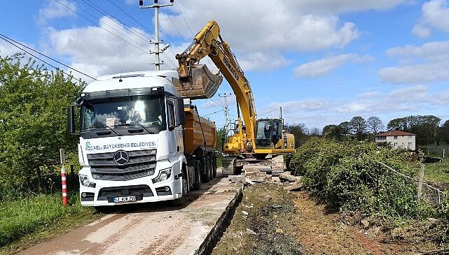 Kandıra Kefken ile Akçabeyli yoluna konfor atağı