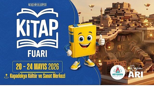 Nevşehir Kitap Fuarı 20 Mayıs’ta Kapılarını Aralıyor