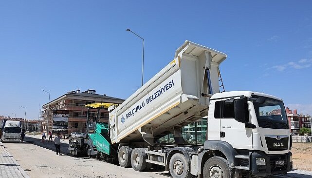 Selçuklu’da Asfalt Sezonu Başladı